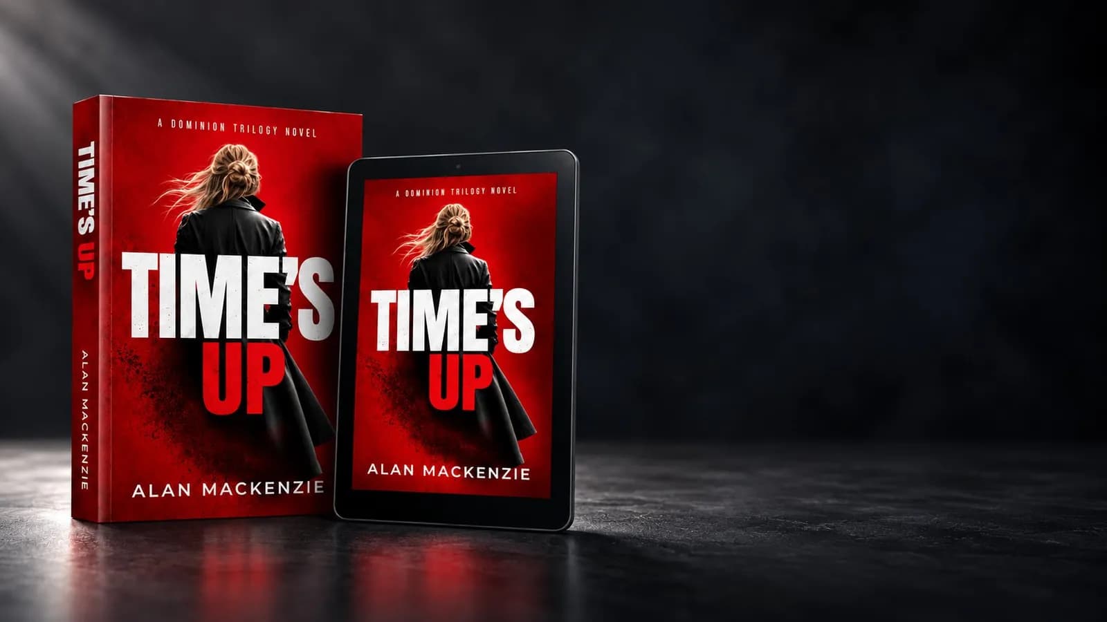 The revised third edition of Time’s Up by Alan Mackenzie launches on 29 October 2026.